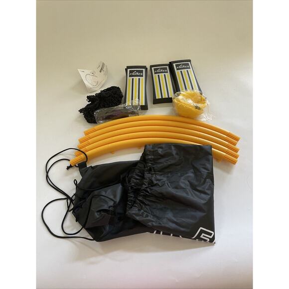 Fasies Roundnet Game Set Includes 3 Balls Net and Bag Open Box FUN OUTDOOR GAME - Picture 3 of 11